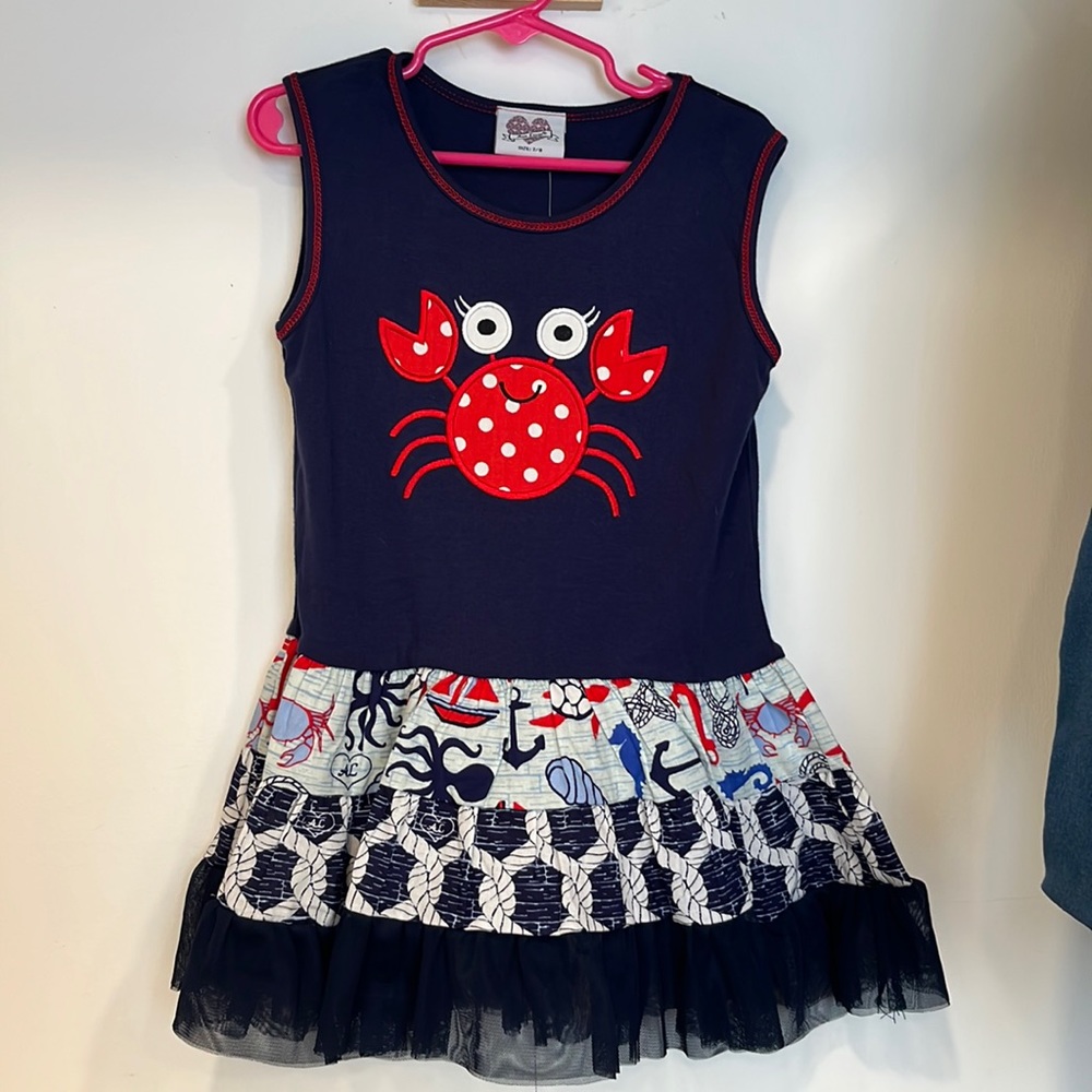 Little girls 2 piece outfit with pants. Size 7/8. Ann Loren